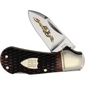 Rough Rider 2624 30th Anniverrsay Cub Knife Brown Bone Handles