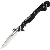 Dagueart ELT001 Switchback Friction Satin Nitro V Knife Brass/Black Handles