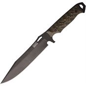 Dawson 16692 Marauder XL Midnight Fixed Blade Knife Ultrex Handles