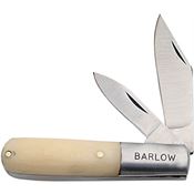 Pakistan 203286 Barlow Knife Natural Smooth Bone Handles