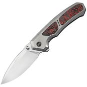 WE 240884 Corwyn Framelock Knife Lava Flow WE 240884 Corwyn Framelock Knife Lava Flow